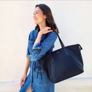 Botkier New York Bond Black Tote Bag